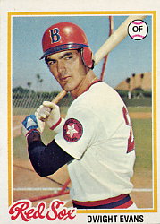 1978 Topps Baseball Cards      695     Dwight Evans